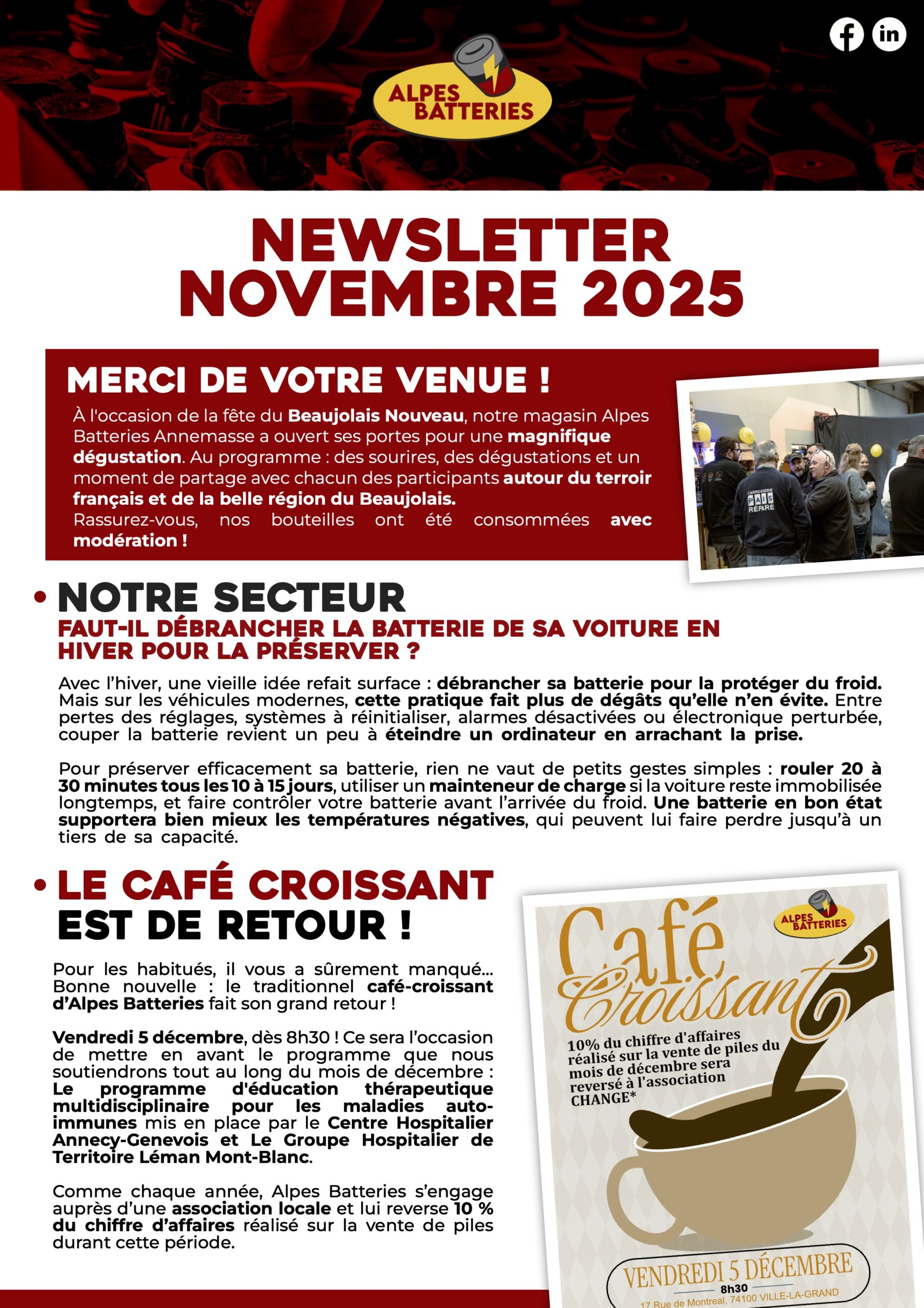 Newsletter novembre 2025